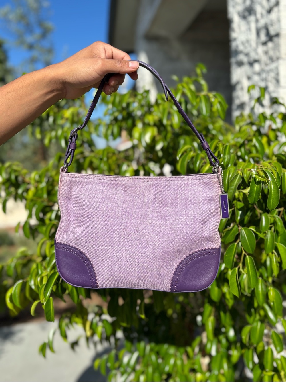 Vintage Purple Coach Bag 💜